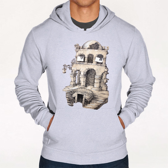 La Maison Visage Hoodie by Georgio Fabrello