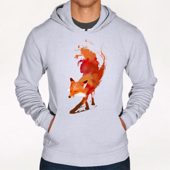 Vulpes Vulpes Hoodie by Robert Farkas