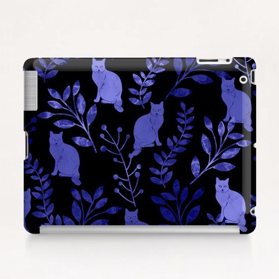 Floral and Cat X 0.1 Tablet Case by Amir Faysal