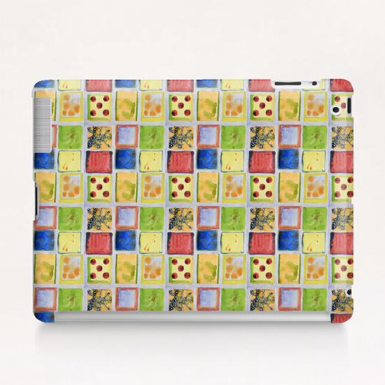 Nine Squares Showing Off  Tablet Case by Heidi Capitaine