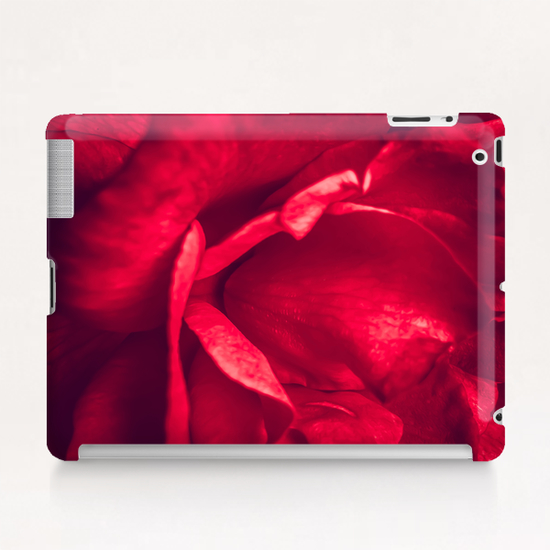 red rose texture Tablet Case by Timmy333