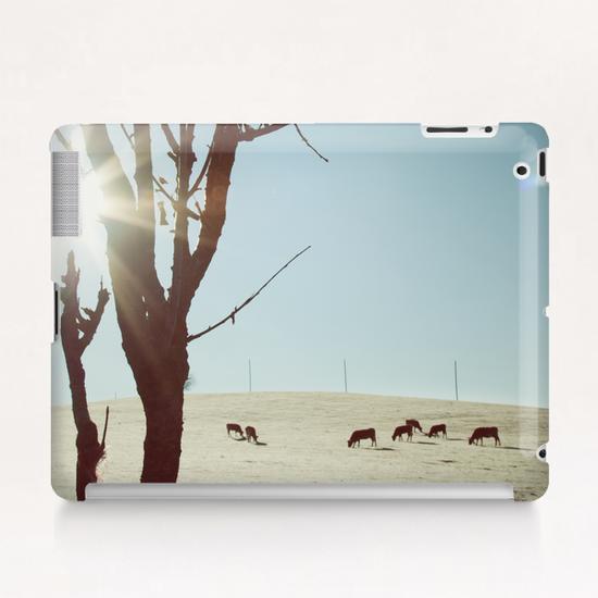 Tree and Cows Tablet Case by Salvatore Russolillo