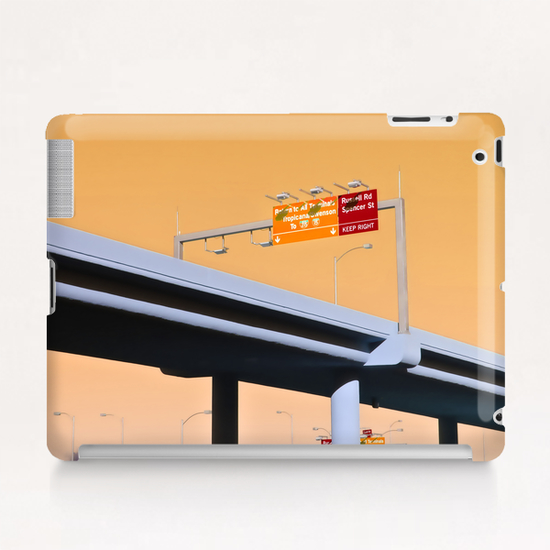 Vegas Flyover Tablet Case by Louis Loizou