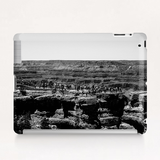 at Grand Canyon national park, USA in black and white Tablet Case by Timmy333