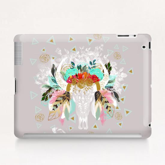 Skull fantasy boho Tablet Case by mmartabc