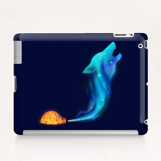 Arctic Howl Tablet Case by Enkel Dika