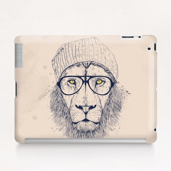 Cool lion Tablet Case by Balazs Solti