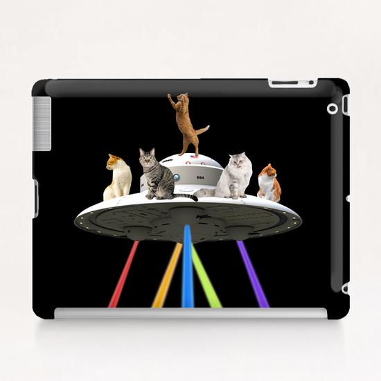 CAT INVADERS  Tablet Case by GloriaSanchez