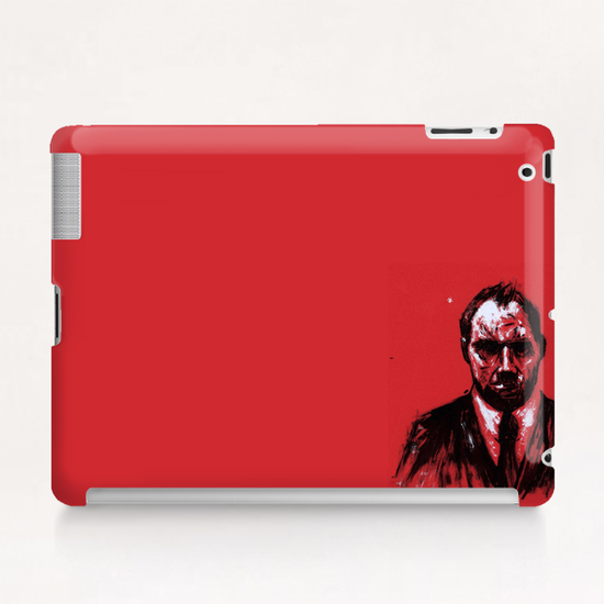 Red Man 1 Tablet Case by Aaron Morgan