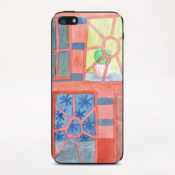 The Red House  iPhone & iPod Skin by Heidi Capitaine