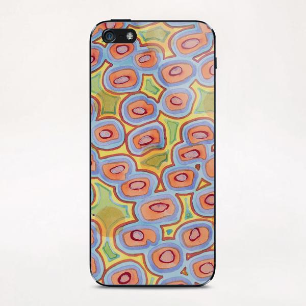 Pastel Colored Circles Pattern iPhone & iPod Skin by Heidi Capitaine