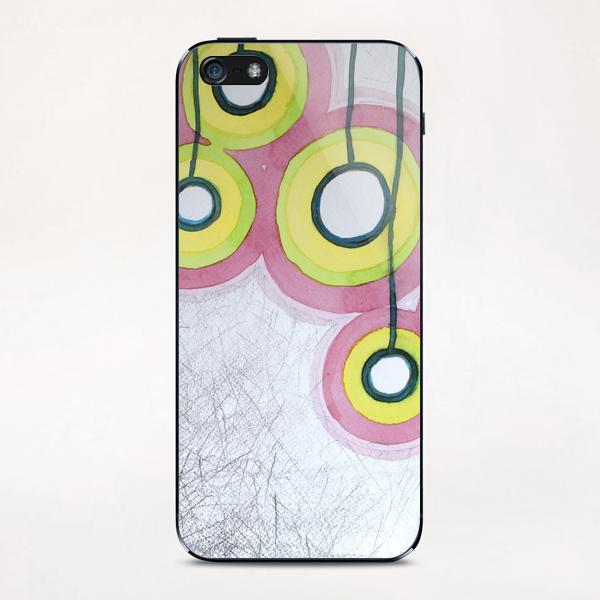 Hanging Light Bulbs iPhone & iPod Skin by Heidi Capitaine