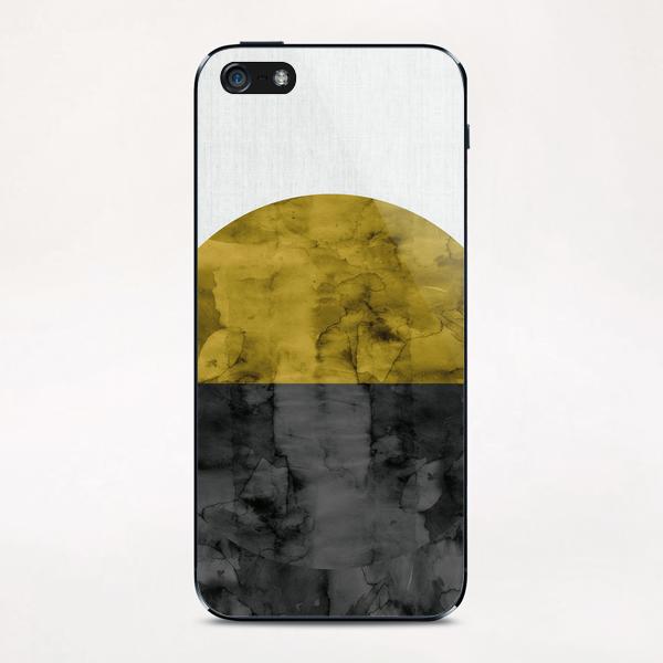 Watercolor landscape geometrica II iPhone & iPod Skin by Vitor Costa