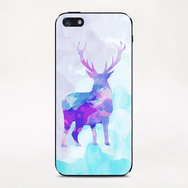 Abstract Deer X iPhone & iPod Skin by Amir Faysal