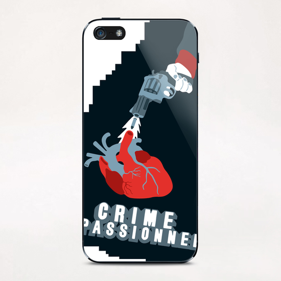 CRIME OF PASSION iPhone & iPod Skin by Francis le Gaucher