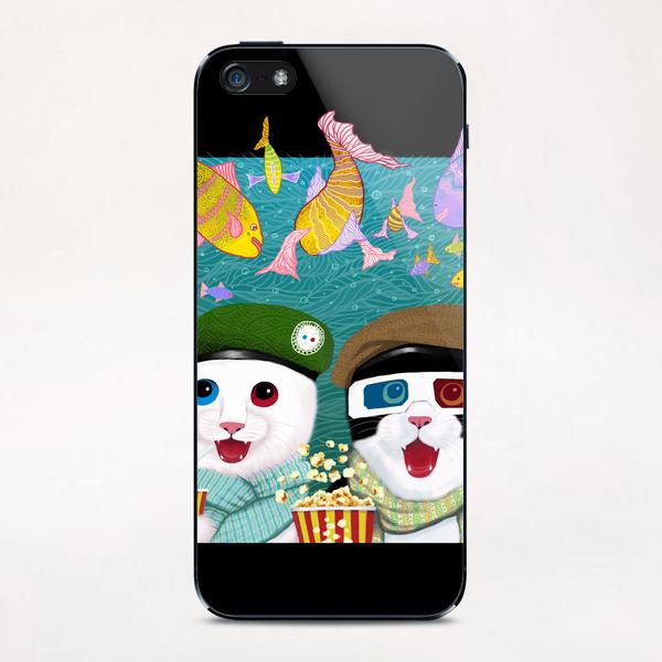 3D cats iPhone & iPod Skin by Tummeow