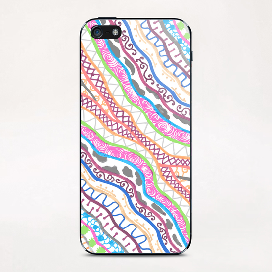 Mirrored Patterns iPhone & iPod Skin by ShinyJill