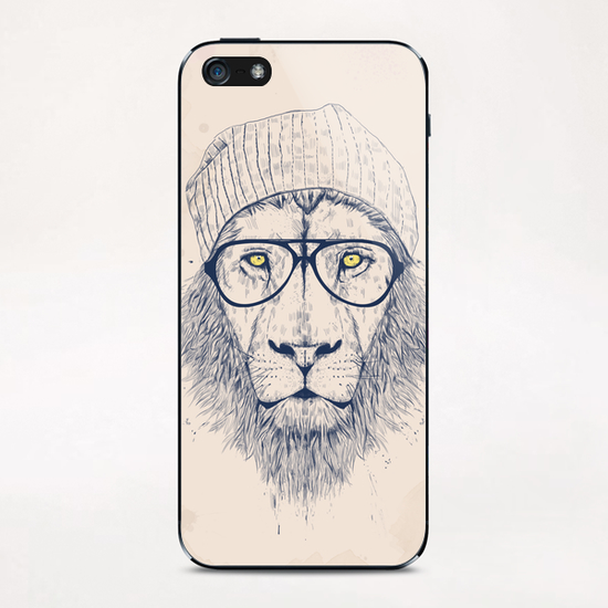 Cool lion iPhone & iPod Skin by Balazs Solti