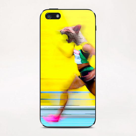 Fighting Spirit iPhone & iPod Skin by Alex Xela