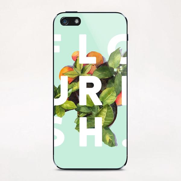 Flourish iPhone & iPod Skin by Uma Gokhale