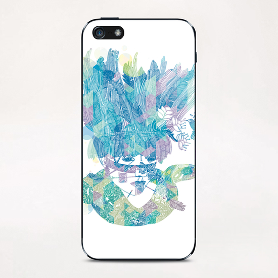 NATIVE WILD iPhone & iPod Skin by Laurene