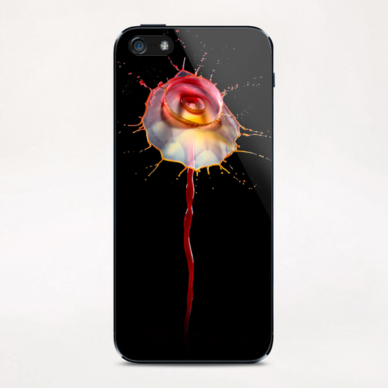 Water Rose iPhone & iPod Skin by Jarek Blaminsky