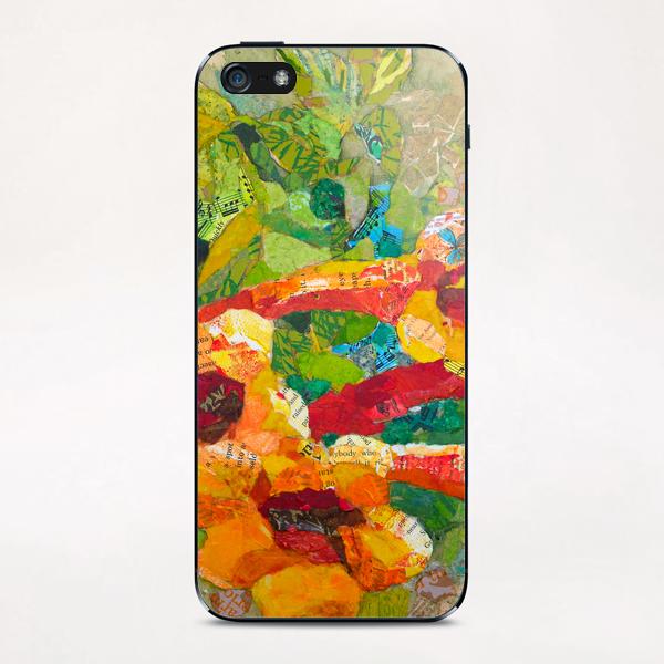 Trumpet Vine iPhone & iPod Skin by Elizabeth St. Hilaire