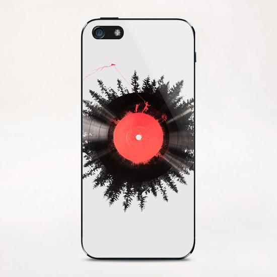 The vinyl of my life iPhone & iPod Skin by Robert Farkas