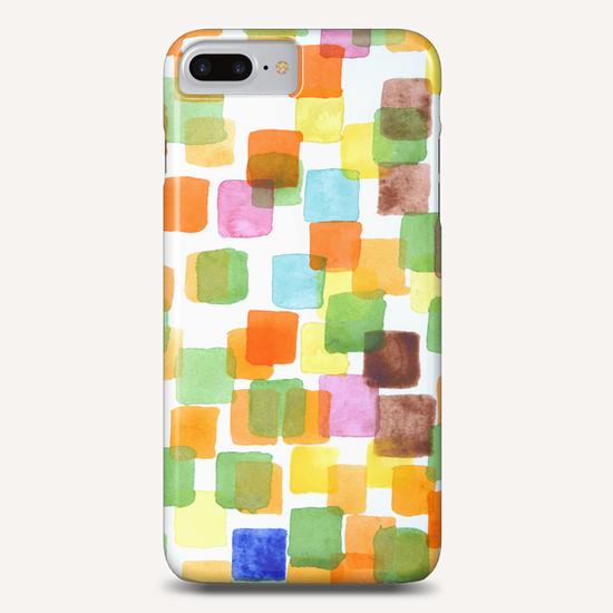 First Squares Pattern Phone Case by Heidi Capitaine