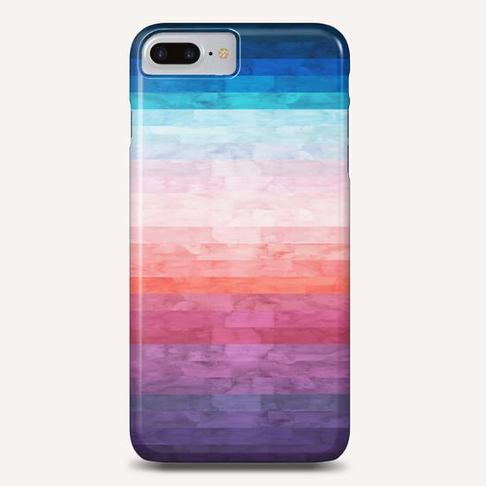 Geometric landscape watercolor Phone Case by Vitor Costa