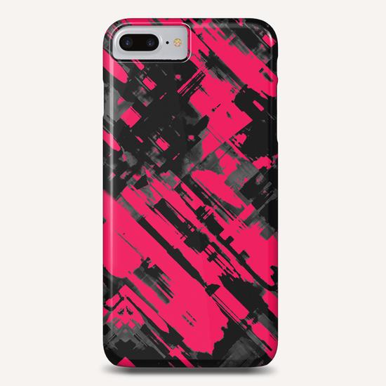 Hot pink and black digital art G75 Phone Case by MedusArt