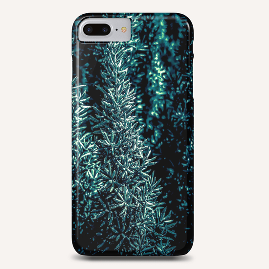 closeup green plant texture background Phone Case by Timmy333