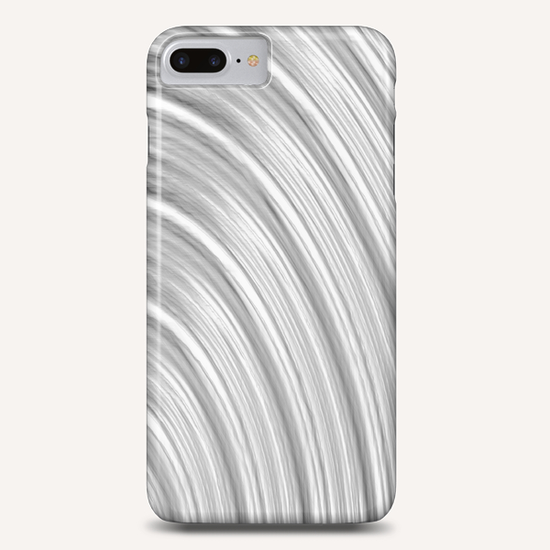 pencil drawing line pattern abstract in black and white Phone Case by Timmy333