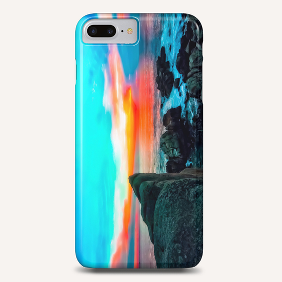 ocean summer sunset sky in California, USA Phone Case by Timmy333