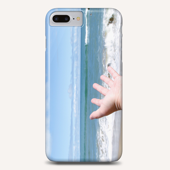 beach with blue sky Phone Case by Timmy333