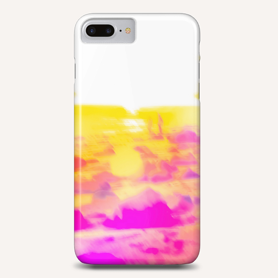 summer sunset at the beach with summer bokeh light abstract Phone Case by Timmy333