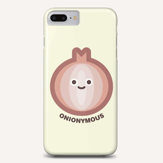 ONIONYMOUS Phone Case by Nicole De Rueda