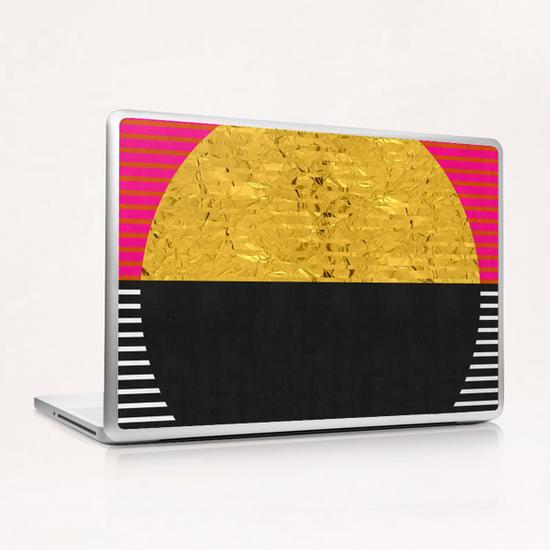 Geometric and golden art Laptop & iPad Skin by Vitor Costa