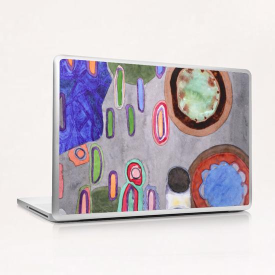 Space Travel  Laptop & iPad Skin by Heidi Capitaine