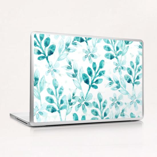 Watercolor Floral X 0.9 Laptop & iPad Skin by Amir Faysal