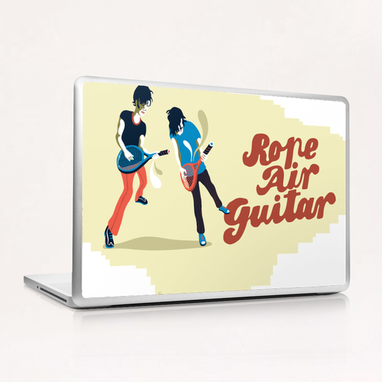 ROPE AIR GUITAR Laptop & iPad Skin by Francis le Gaucher