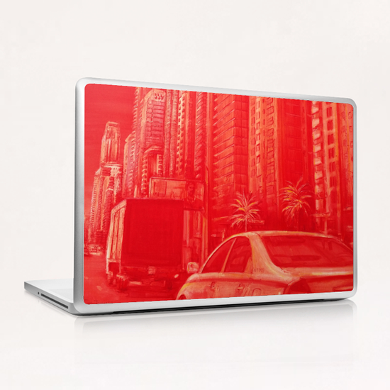 Dubai Street Laptop & iPad Skin by di-tommaso