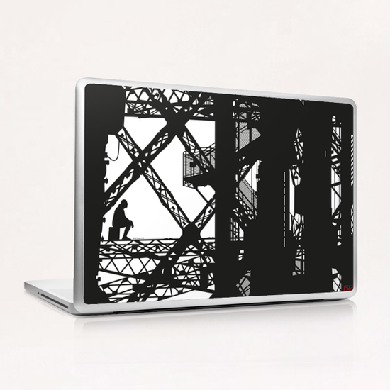 Eiffel tower #4 Laptop & iPad Skin by Denis Chobelet