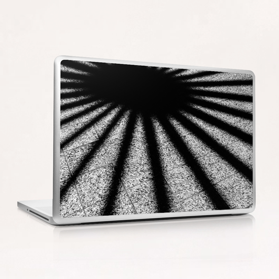 light and shadow in black and white Laptop & iPad Skin by Timmy333