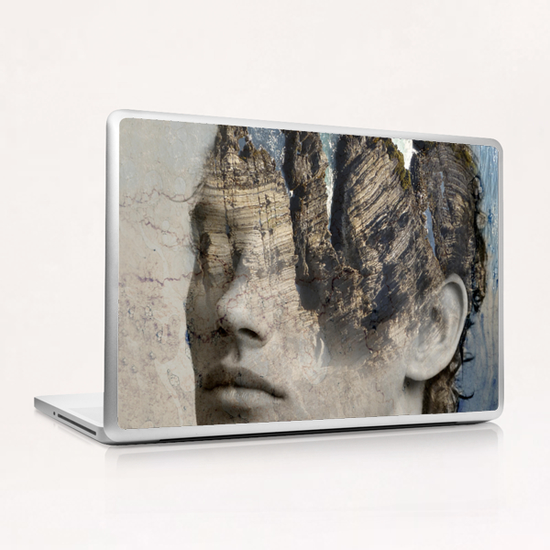 The sound of waves Laptop & iPad Skin by Vic Storia