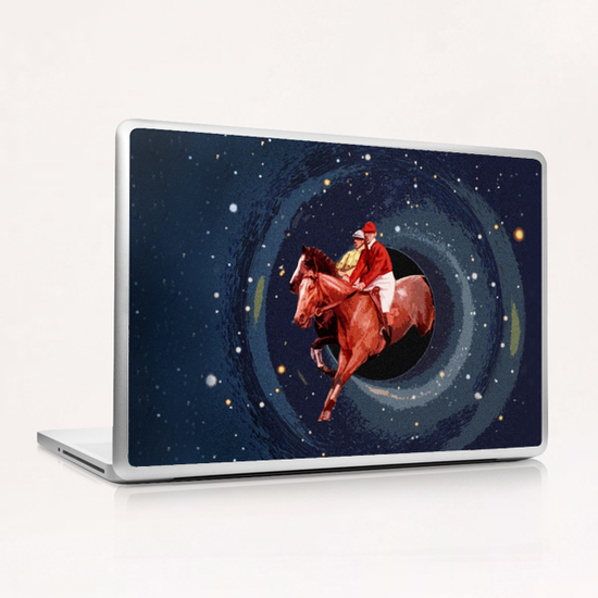 Black Hole Chase Laptop & iPad Skin by tzigone