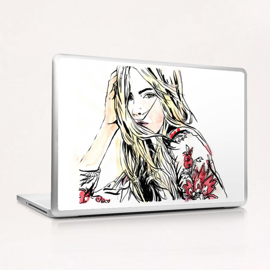 cara delevingne Laptop & iPad Skin by maya naruse