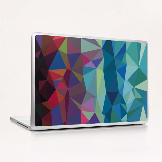 From Red to Blue Laptop & iPad Skin by Vic Storia