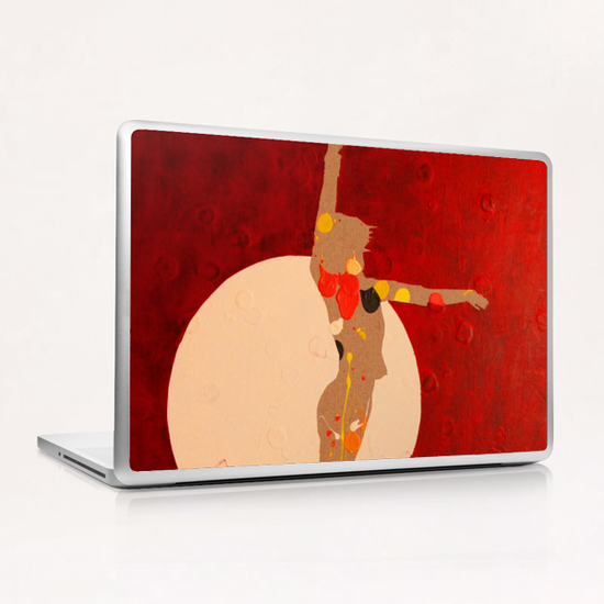 Dancing In The Moon Laptop & iPad Skin by Pierre-Michael Faure