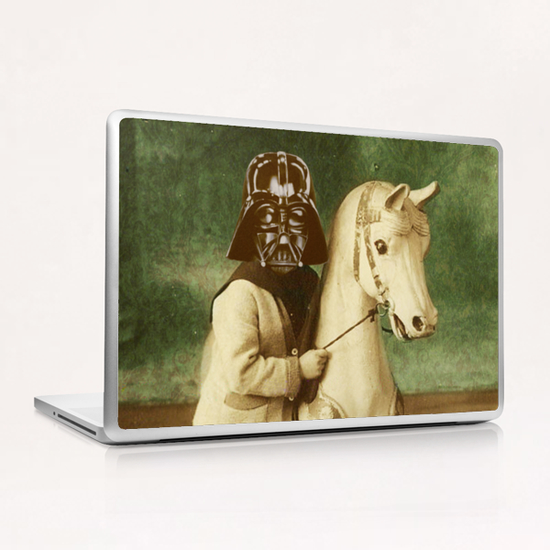 Darth Wader childhood Laptop & iPad Skin by tzigone